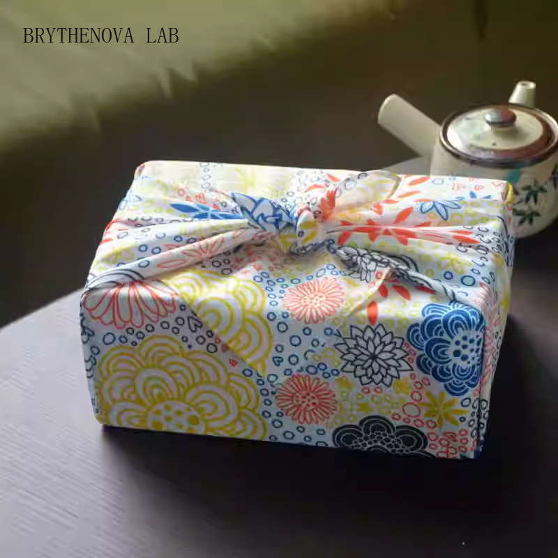 Furoshiki Wrap Cloth - 일본식 후로시키 천 70X70Cm 도시락 포장