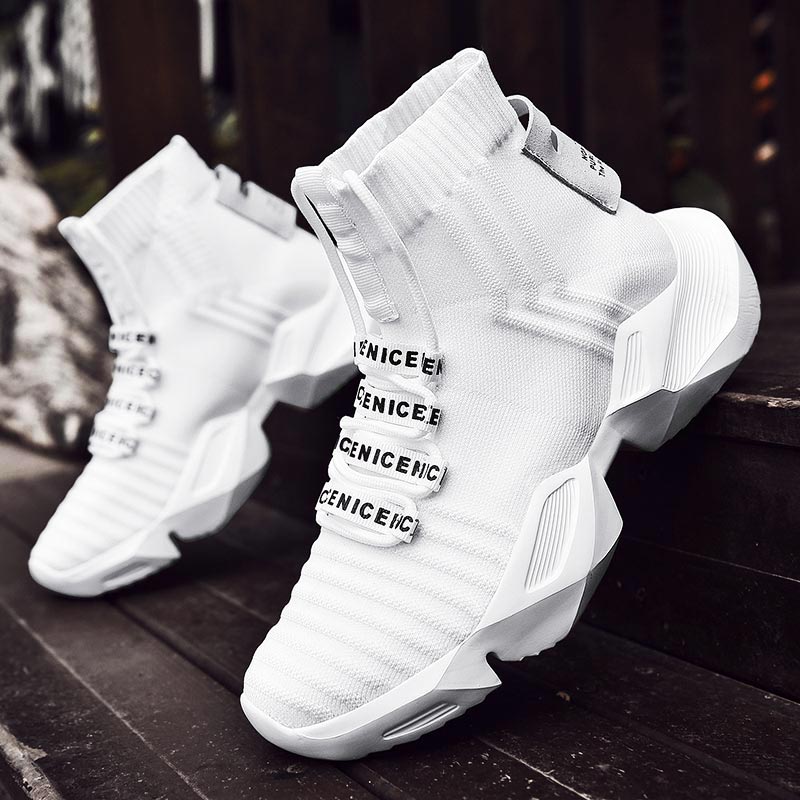 Japanese Lifestyle Store - 플러스 사이즈 하이 탑 대규모 스포츠