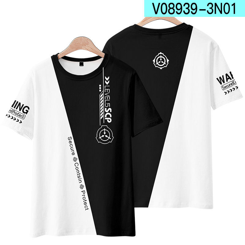 Scp 재단 3D T 셔츠 여성 남성 여름 패션 o-넥 - Japan Lifestyle And Culture 리뷰 및 가격