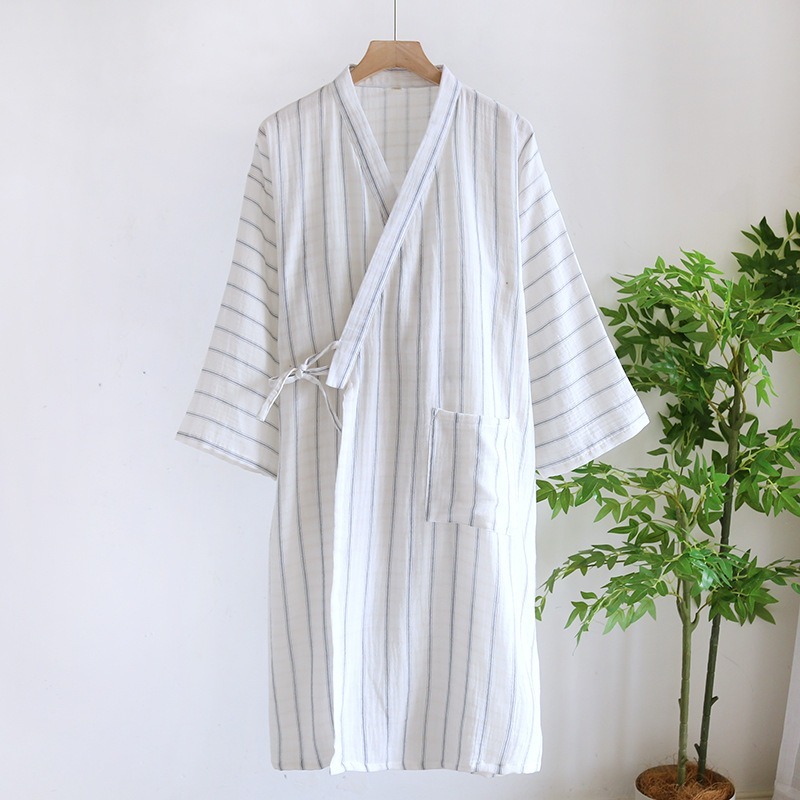 2026 일본식 새 봄 가을 남성용 수면 가운 100% - Japan Lifestyle And Culture 리뷰 및 가격