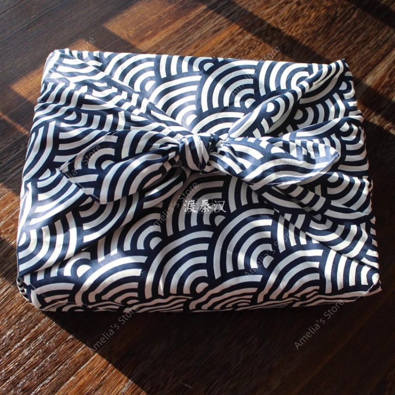 일본식 후로시키 포장 천 도시락 상자 점심 포장 선물  - Furoshiki Wrap Cloth 리뷰 및 가격