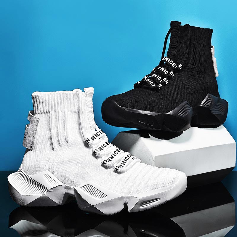 플러스 사이즈 하이 탑 대규모 스포츠 양말 부츠 남성  - Japanese Lifestyle Store 리뷰 및 가격