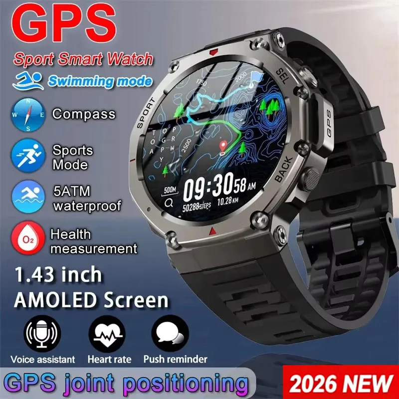 남성용 스마트워치 GPS AMOLED 터치스크린 5AT - Japanese Active Lifestyle 리뷰 및 가격