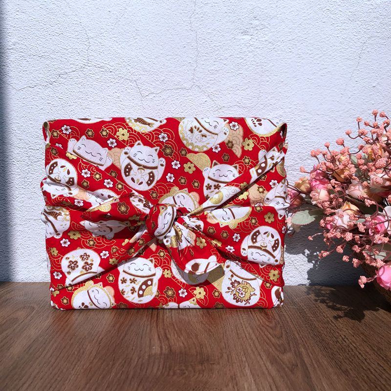 Furoshiki 전통 일본 포장 천, 빨간 행운의 고 - Furoshiki Wrap Cloth 리뷰 및 가격